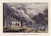 The Notch House - Original Small Folio Currier & Ives Lithograph