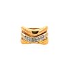 H. Stern Tritones 18k Gold Ring with Diamonds