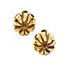 Tiffany And Co. 1970  Clip Earrings In 18K Gold