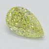 2.40 ct, Natural Fancy Intense Yellow Even Color, VS1, Pear cut Diamond (GIA Graded), Appraised Value: $142,500 