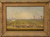 Oil on board 
French Cavalry on the Battlefield 
unsigned 
8 1/4" x 12 1/4"