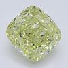 2.01 ct, Natural Fancy Yellow Even Color, VS1, Cushion cut Diamond (GIA Graded), Appraised Value: $52,200 
