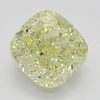 3.01 ct, Natural Fancy Light Yellow Even Color, VVS2, Cushion cut Diamond (GIA Graded), Appraised Value: $56,500 