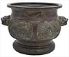 Large Chinese Bronze Incense Pot
