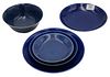Group of 48 Chinese Porcelain Underglaze Blue Dinnerware Set