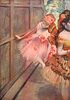 Edgar Degas (After) - Danseuses pres d'un portent
