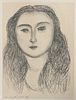 Henri Matisse (After) - Portrait 10 (Double Sided Single Sheet)