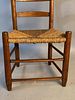 18th c Ladder Back Side Chair