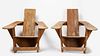 Pair of Signed Original Adirondack Westport Chairs