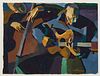 M. Patterson - Painting of Jazz Musicians