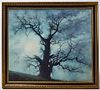 James Freeman - Painting of Silhouette of a Tree