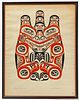 Northwest Native American Haida Grizzly Bear Print