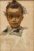 Otto Toaspern-Portrait of a Child