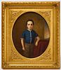 Portrait of a Boy in Gilded Frame