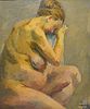 Raphael Soyer - Nude Portrait