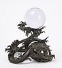 Chinese Bronze Dragon Sculpture