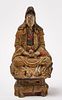 Yuan/Ming Dynasty Carving Kwan Yin