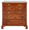 Arthur Brett George III Style Mahogany Dresser