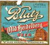 1933 Blatz Old Heidelberg Castle Beer 12oz WI288-53v3 Label Milwaukee Wisconsin