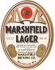 1934 Marshfield Lager Beer Half Gallon Picnic WI255-10 Label Marshfield Wisconsin