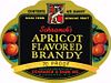 1950 Schranck & Shaw Apricot Brandy Milwaukee Wisconsin No Ref. Label 