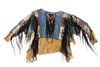 RARE Cheyenne Quilled & Beaded War Shirt Ca. 1875