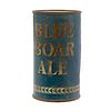 Blue Boar Ale flat top