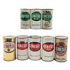 Group of Eight Genesee Flat Top Beer Cans