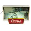 Vintage 1970's Coors Light Up Advertising Motion Beer Sign