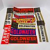 Group Of Fifty Barry Goldwater Campaign Bumper Stickers And Similar