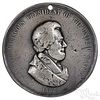 Rare 1862 Abraham Lincoln Indian Peace medal