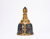Cloisonne Enamel Gilt Bronze Bell, China, Ming Dynasty