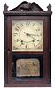 Silas Hoadley Eagle-Carved Shelf Clock, Circa 1830