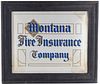 C. 1900- Montana Fire Insurance Bastian Bros Co.