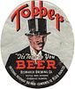 1935 Topper Beer (86mm) 12oz IL69-25v Label Chicago Illinois