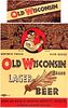 1937 Old Wisconsin Lager Beer 12oz IL35-05 Label Chicago Illinois