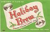 1936 Holiday Brew Beer 12oz IL36-16 Label Chicago Illinois
