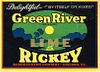 1906 Green River Lime Rickey IL43-08 Label Chicago Illinois