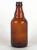 Circa 1938 12oz Amber Steinie Beer Bottle