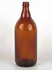 Circa 1938 Amber 32oz Quart Steinie Bottle 