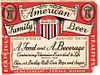 1934 American Family Beer 12oz IL39-24 Label Chicago Illinois