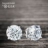 8.03 carat diamond pair, Round cut Diamonds GIA Graded 1) 4.01 ct, Color H, VS2 2) 4.02 ct, Color H, VS2. Appraised Value: $487,800 