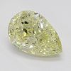 1.01 ct, Natural Fancy Yellow Even Color, IF, Pear cut Diamond (GIA Graded), Appraised Value: $19,300 