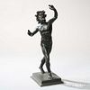 Continental School, Late 19th Century       Grand Tour Bronze Figure of The Dancing Faun