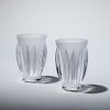 Pair of Lalique Glass Vases