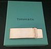 Tiffany & Co. Sterling Silver money clip With Box