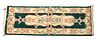 Chinese Hand Woven Wool Runners, Pair, Emerald Green W 2' L 6.6' 2 pcs