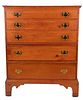 American Pine Chest Of Drawers, 19Th C., H 45", W 38"