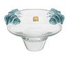 Lalique 'Persepolis' Crystal Centerpiece Bowl, H 7.5'' Dia. 11.5''