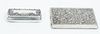 800 Silver Engraved Cigarette Case W 3'' L 4.5'' 3.8t oz 2 pcs And Chester 1902 Snuff Box
